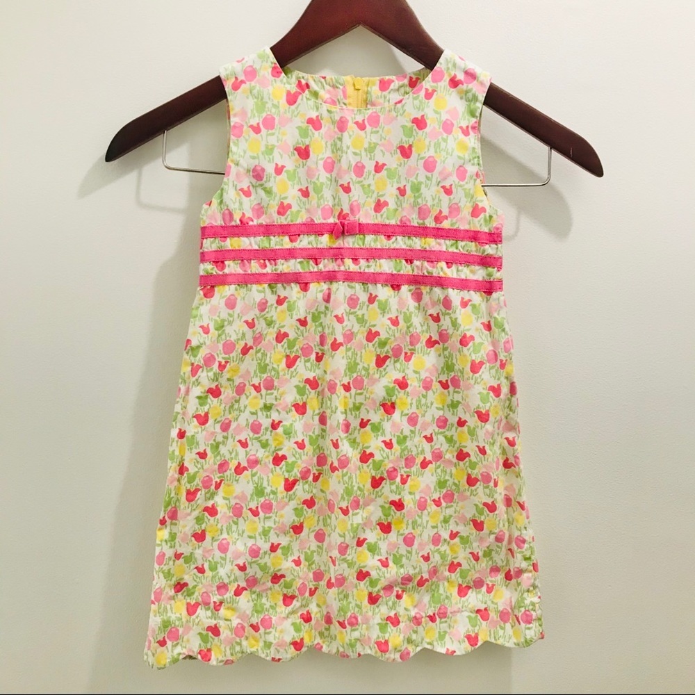 Vintage Lilly Pulitzer Girls Dress Tulip Print 4